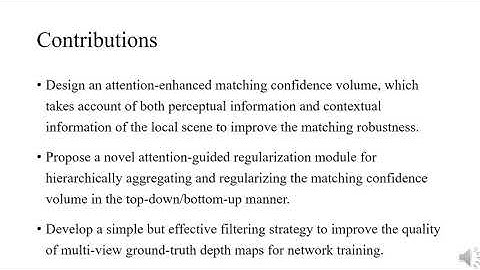 Attention-Aware Multi-View Stereo