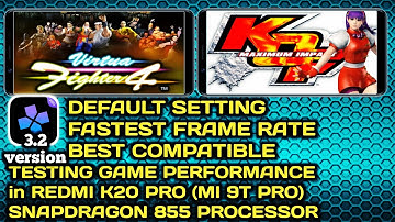 Redmi k20 pro damonps2 pro v 3.2 default & fastest frame rate Best compatible game testing