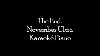 The End. - November Ultra Karaoké Piano