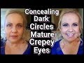 How To Conceal Dark Circles, Under Eye Creasing, Concealing Crepey Skin