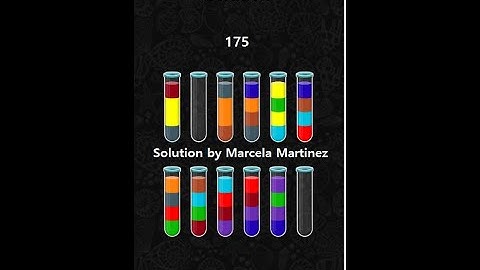 Color Water Sort 3D level 175 | Gameplay Mobile Games