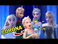 Elsa got corona virus  