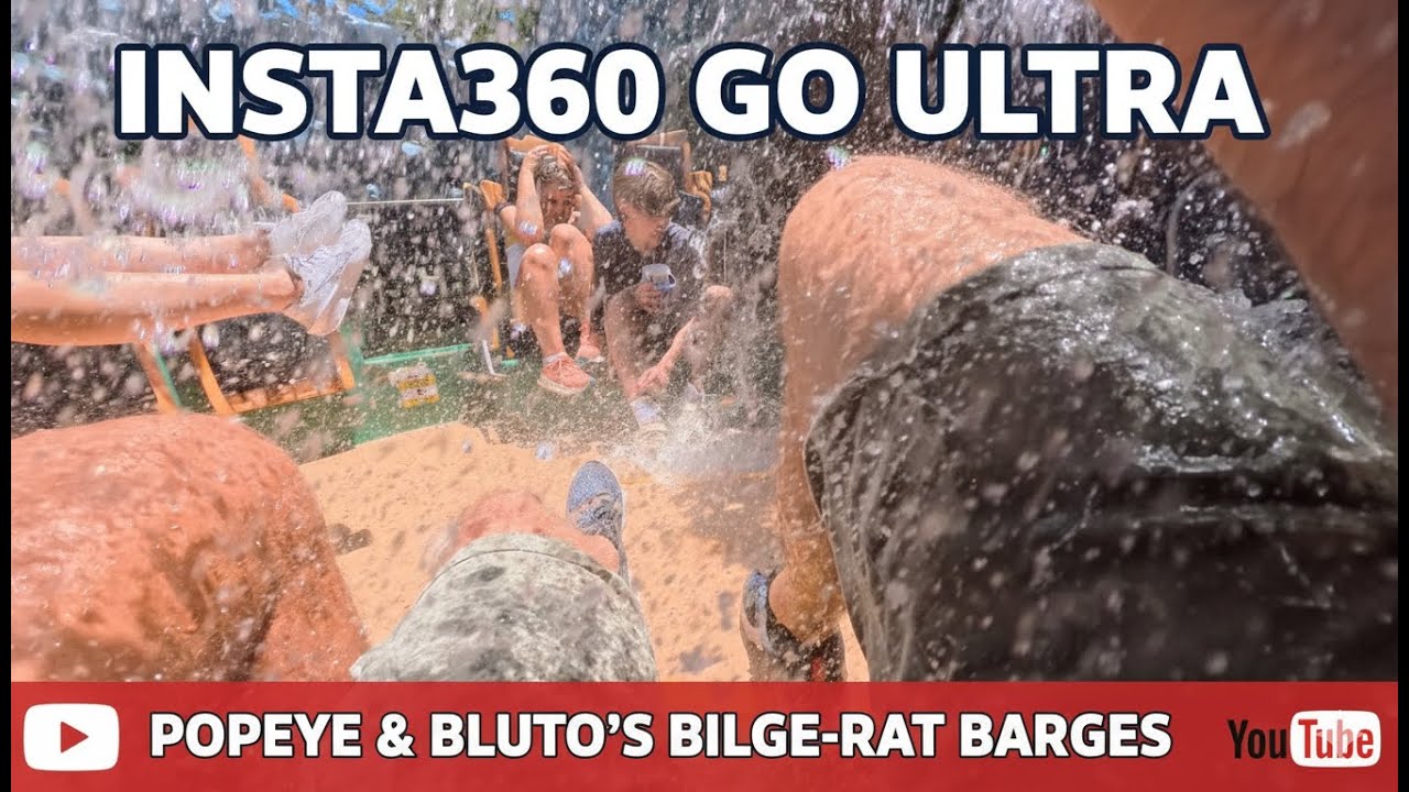 INSTA360 GO ULTRA POV: Popeye & Bluto's Bilge-Rat Barges - Universal Studios Orlando