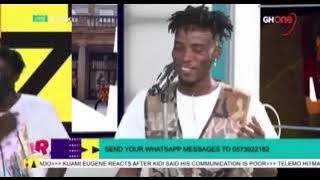 Kursor freestyles on GhOne TV with Dj Xpliph and Sheldon The Turn Up Part 1