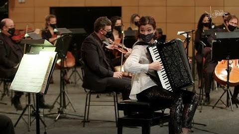 Libertango, Piazzolla  – Ksenija Sidorova & Malta Philharmonic Orchestra