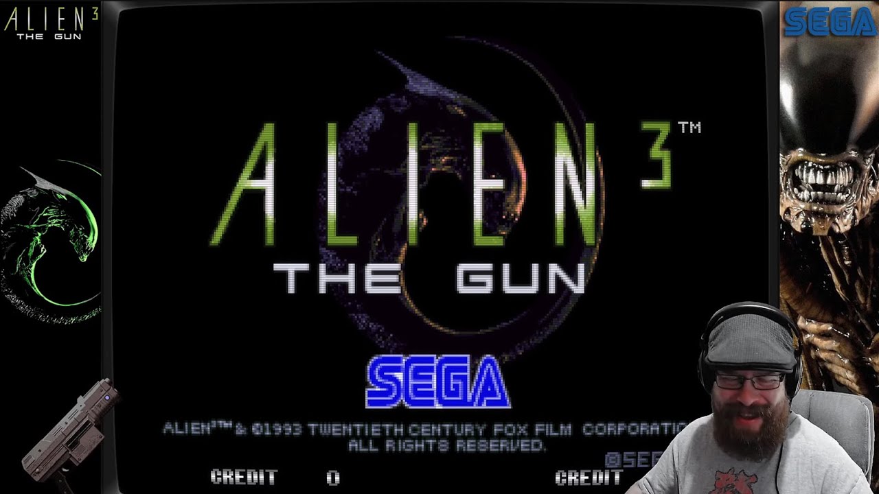 ALIEN 3: THE GUN - 1994 MAME FULL LIGHTGUN GAME! - YouTube