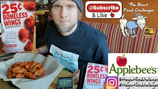 The Goat FC's E12 - Applebee's 25¢ Boneless Wings (80 Wing Max Out Meal)
