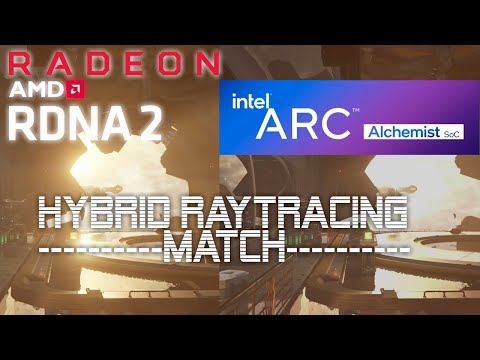 3DMark Hybrid Raytracing Port Royal Benchmark 1440p RT - Intel Arc A770 LE vs AMD Radeon RX 6800 XT