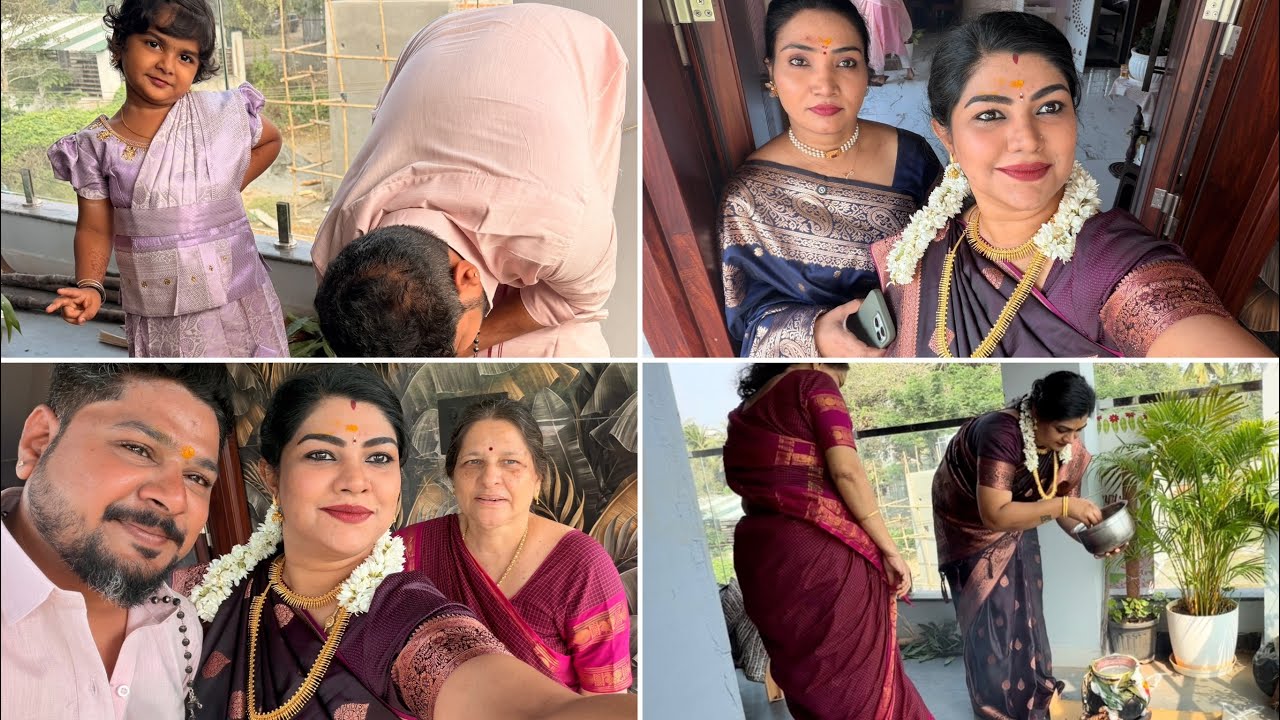 Our new home la first Pongal celebration…