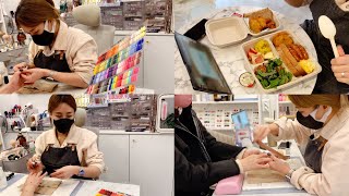 A busy day in my life as a Korean nail salon owner | 네일샵 원장의 알짜배기 하루 ✨| 연말일상 | 네일시술영상 | 네일샵 브이로그