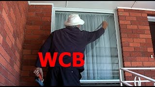 WINDOW CLEANING  ✅USING SWIVEL SQUEEGEE with ZERO GRIP LESS HANDLE.