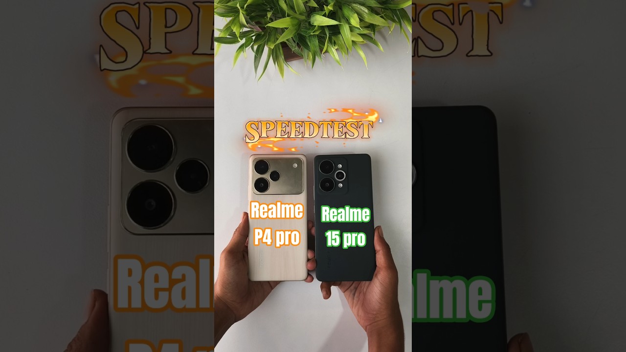 Realme 15 pro Vs Realme P4 pro🥵| In Speedtest 🔥| 