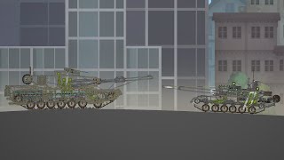M1A2 Abrams vs T90M