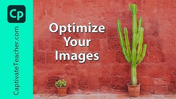 Optimize Your Images for Your Adobe Captivate Classic eLearning