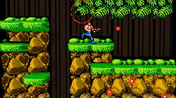 [3DNesVR] Contra Profile: Level 1 improvements for gameplay clarity (bridge, ground models)