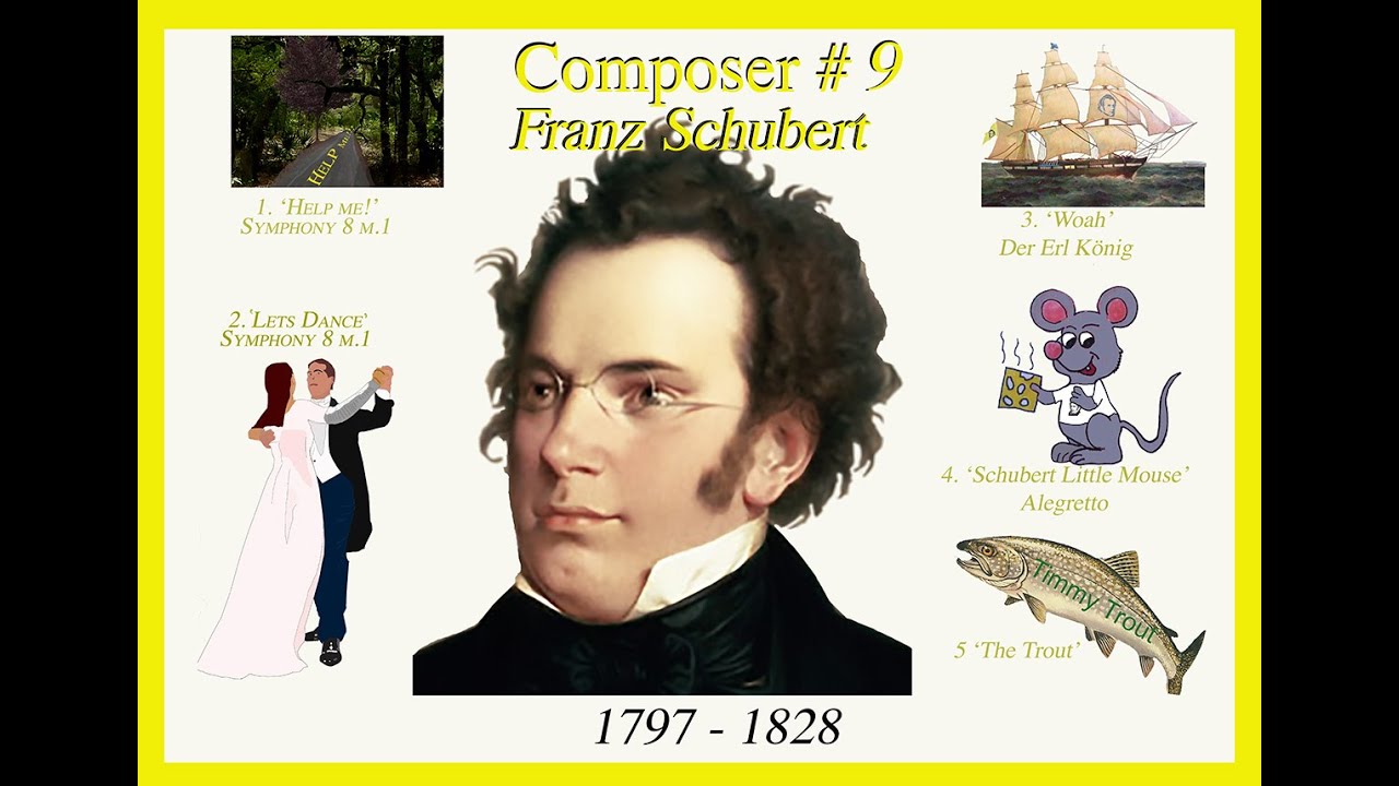 Mr  B's Composer movie #9 Schubert