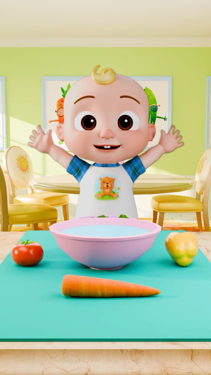 Yes Yes Make a Yummy Vegetable Treat! DIY Snacks for Toddlers! #shorts #cocomelon