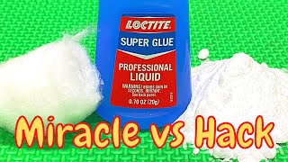 Super Glue \& Cotton Miracle vs Super Glue \& Baking Soda Hack | Strength Test