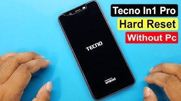 Tecno In1 Pro Hard Reset / Factory Reset / Tecno Camon Isky 2 Pattren Unlock Without Pc |