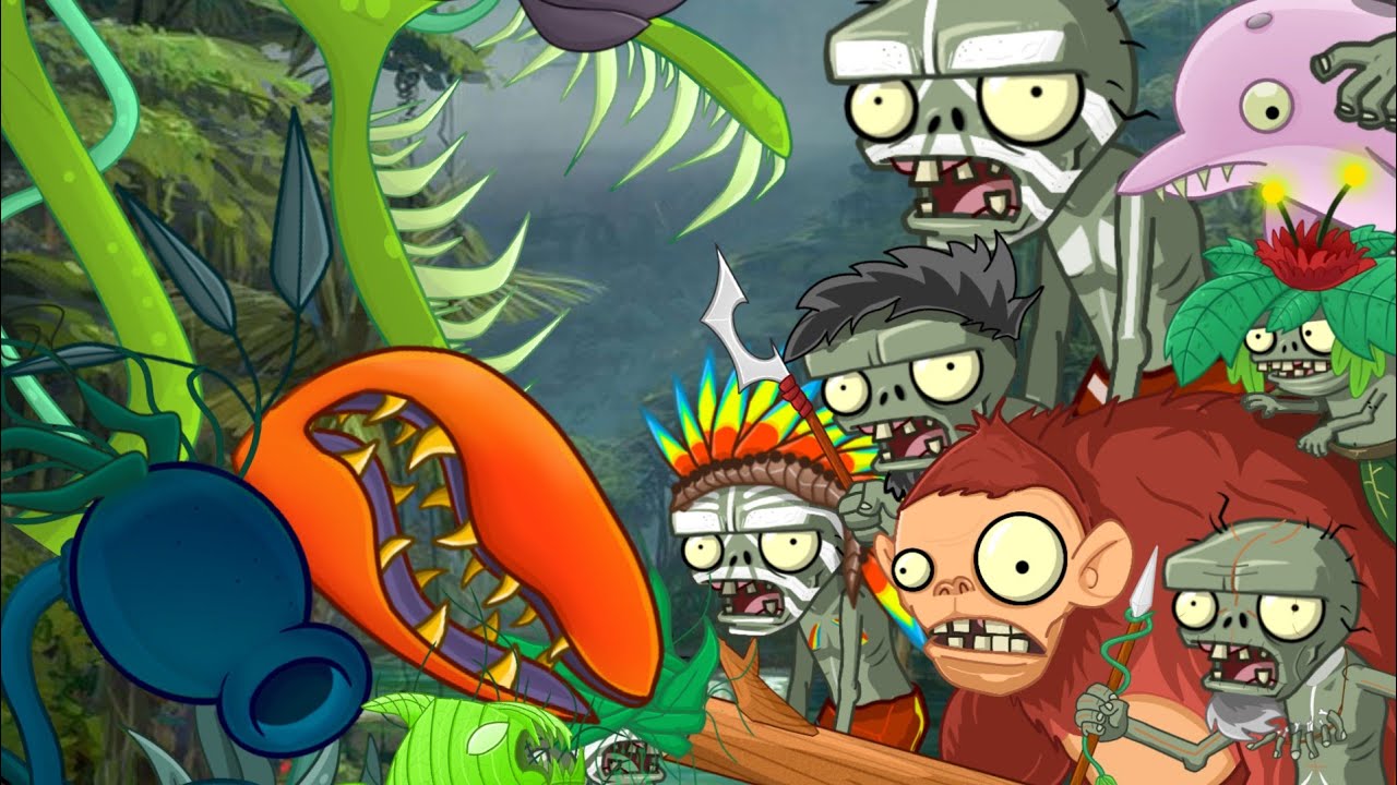 (remake) The Nest of Lotusen - Fanmade World | Plants vs. Zombies 2