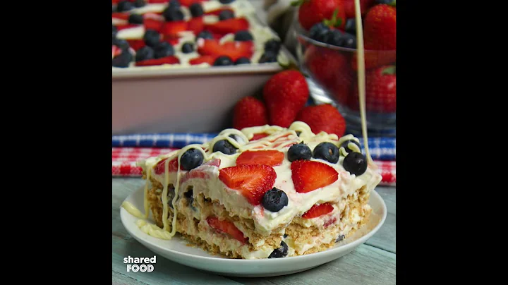 No Bake Summer Berry Icebox Cake