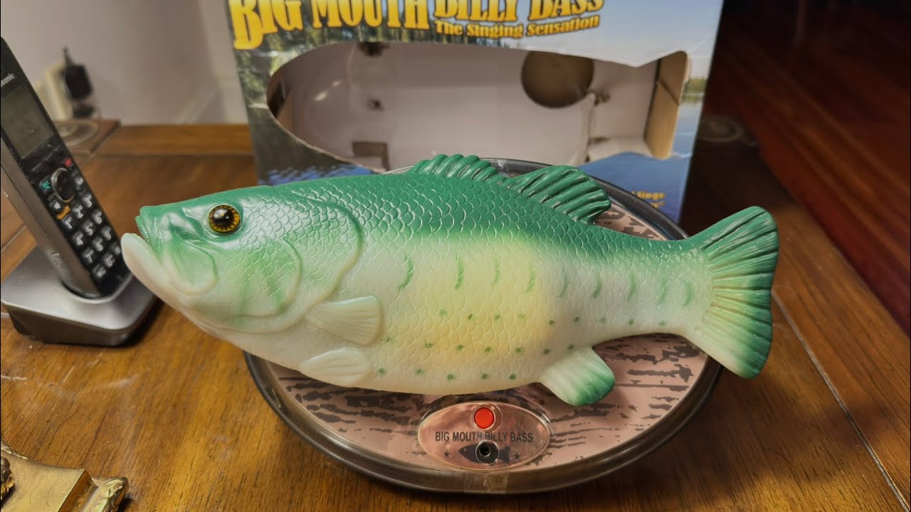 New Sunrise 2023 3 Song Big Mouth Billy Bass “The Singing Sensation” (Knockoff)