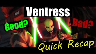 Asajj Ventress - Her Star Wars Story | Quick Recap | Hero Path - Evil? Good? Sith?