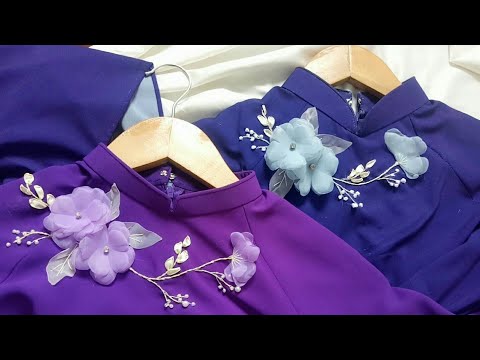 Video Design clothing [Kết hoa lên áo dài] - youtube