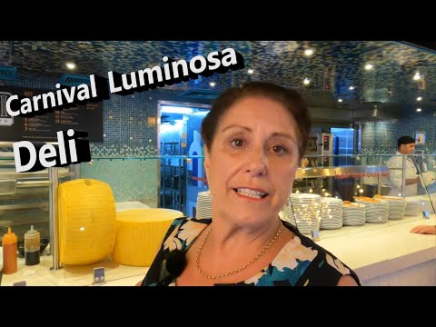 Carnival Luminosa Deli - What is the Food Like at the Deli on the Carnival Luminosa Video Thumbnail
