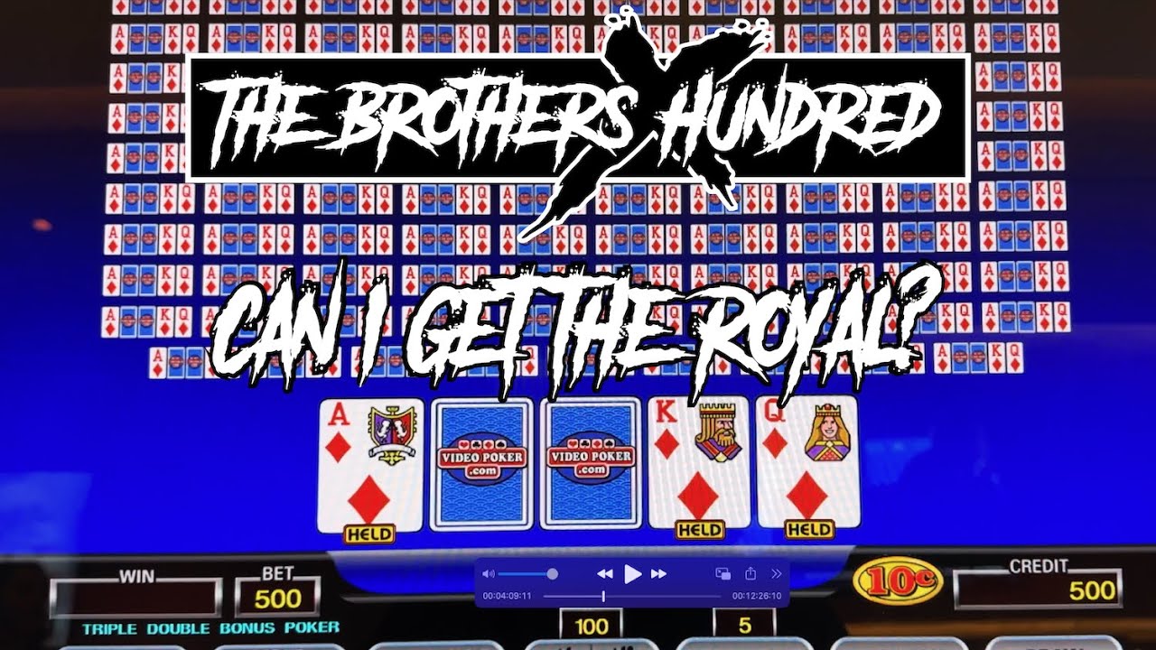 Triple Double Bonus Durango Casino High Limit 100 Hand Video Poker Triple double bonus durango casino high limit 100 hand video poker