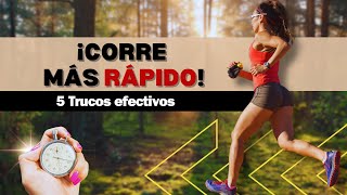 5 TRUCOS que los corredores Élite usan para ser más RÁPIDOS 🚀 ¡100% efectivos!
