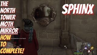 The Bell Tower Moth Mirror Puzzle - Sphinx Hogwarts Legacy