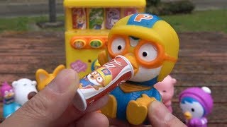 Pololo The Little penguin &amp; friends Vending machine Toys In park