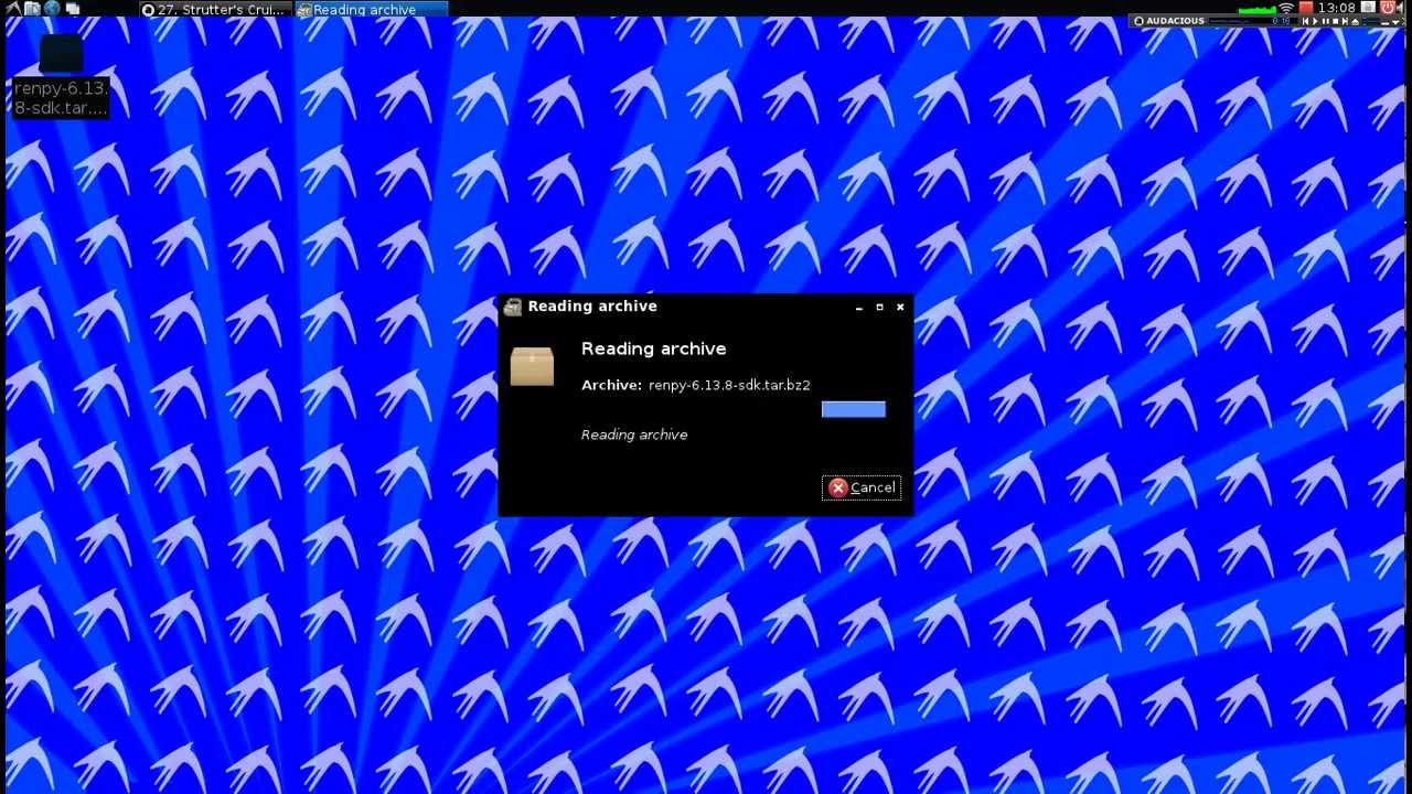 How To Play And Create Visual Novels In LXDE Linux With Renpy links