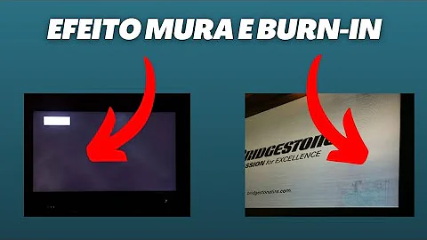Como tirar o efeito burn-in?