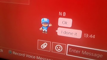 how to change name and picture on message group ps4