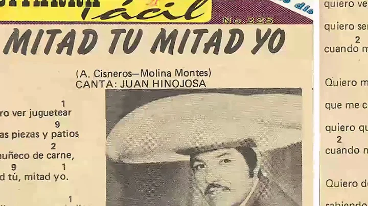 MITAD T, MITAD YO - JUAN HINOJOSA