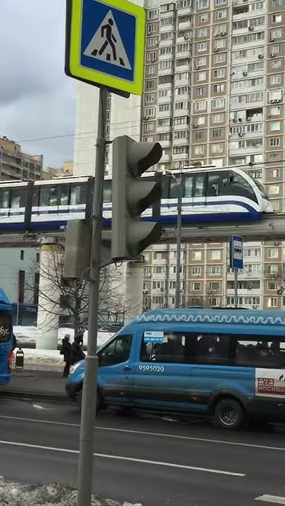 Монорельс. Москва, Останкино. - YouTube