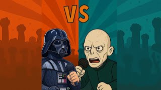 Dark Vador vs Voldemort 😱 Quel est le plus puissant des méchants ? #battlerap #starwars #voldemort