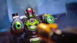 JJRC Launching Water Bullet Spray Infrared RC Robot with Music and Light R26