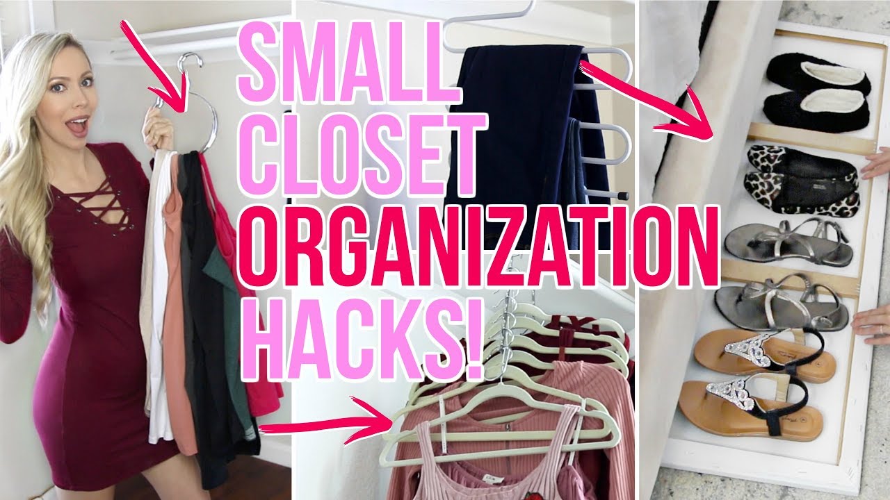 girl closet organization ideas