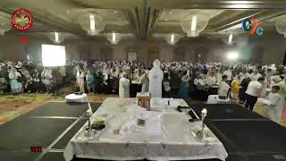 القداس الالهي يراس الصلاه نيافه الحبر الجليل الانبا دايفيد ويقوم بالصلاه معه ابونا القمص داود لمعي