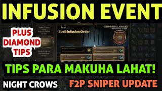 EVENT TIPS sa Night Crows INFUSION 50/50 I F2P Sniper Daily Update Night Crows  Diamond Gold Farming