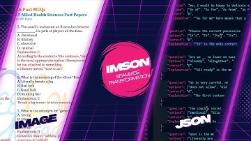 Unlocking PDF Secrets: Extract Text and Structure into JSON | IMSON Project