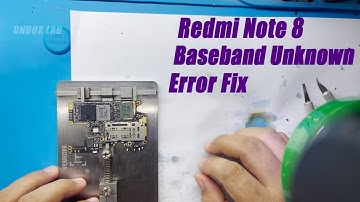 Redmi Note 8 Baseband Unknown Solution (FULL VIDEO)