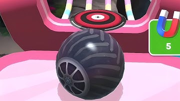 Sky Rolling Ball 3D Gameplay Speedrun Max All Levels 83