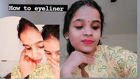 How to perfect winged eyeliner every single time!!(simple beginner friendly technique 😍)