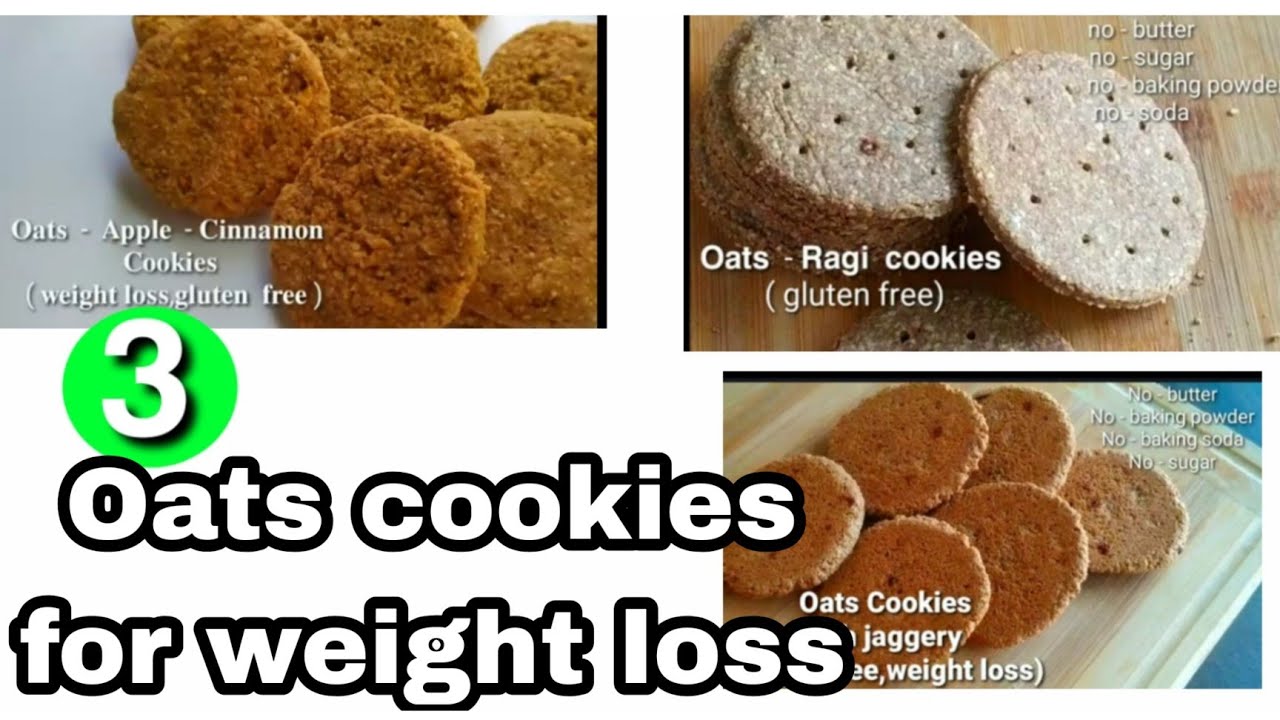 Oats Cookies/ biscuits for weight loss,diet gluten free recipe Oats recipe   Breakfast recipe Indian