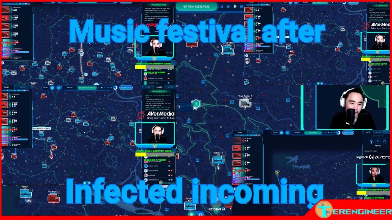 Music festival after, infected incoming | 112 Operator