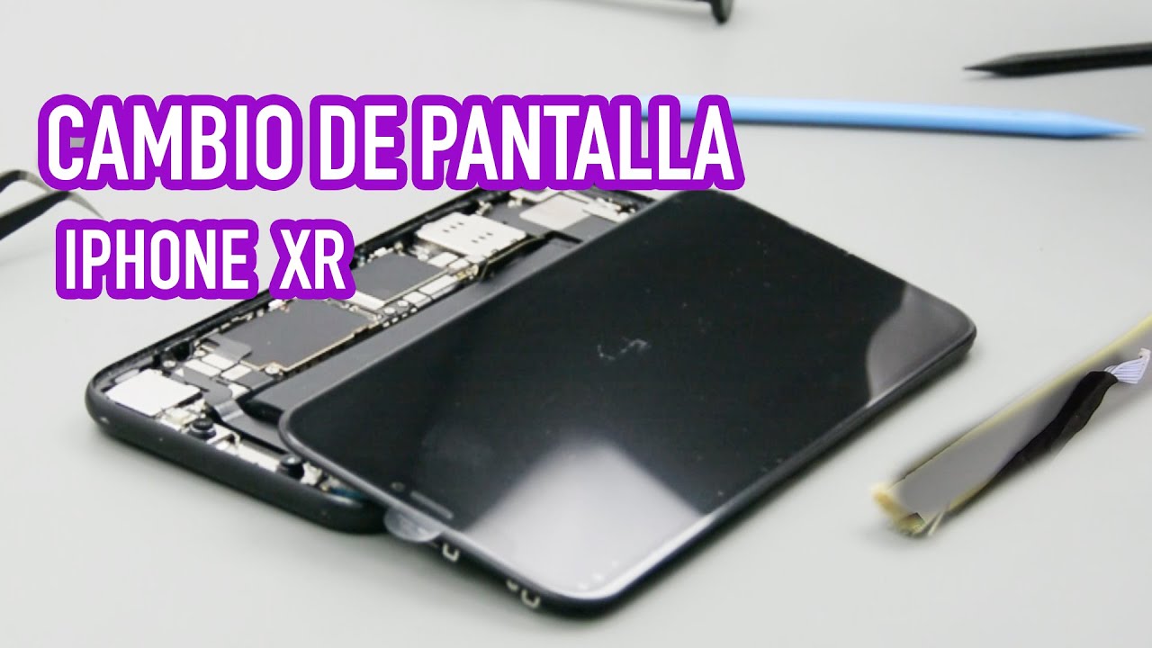 ⚠️👉Cambio de [PANTALLA] iPHONE XR➕TRUCOS para DESMONTAR🛠 IPHONE XR (🔺MUY  FÁCIL🔺) ¡con ANDREY! 